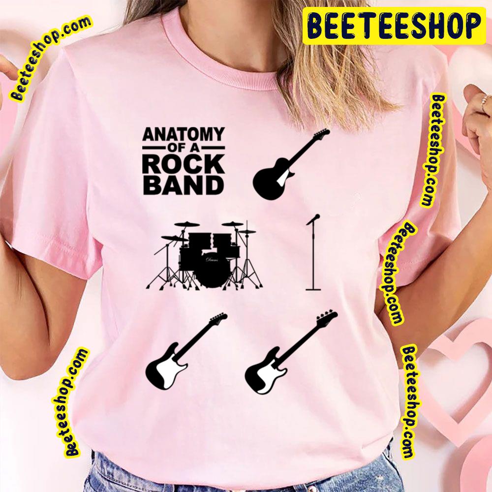 Black Art Rock Band Anatomy Trending Unisex T-Shirt