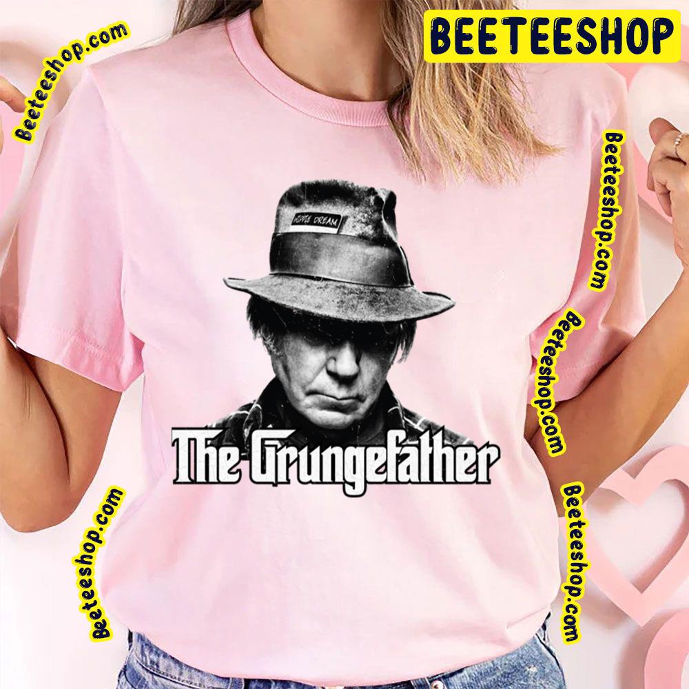 Black Art The Grungefather Neil Young Trending Unisex T-Shirt