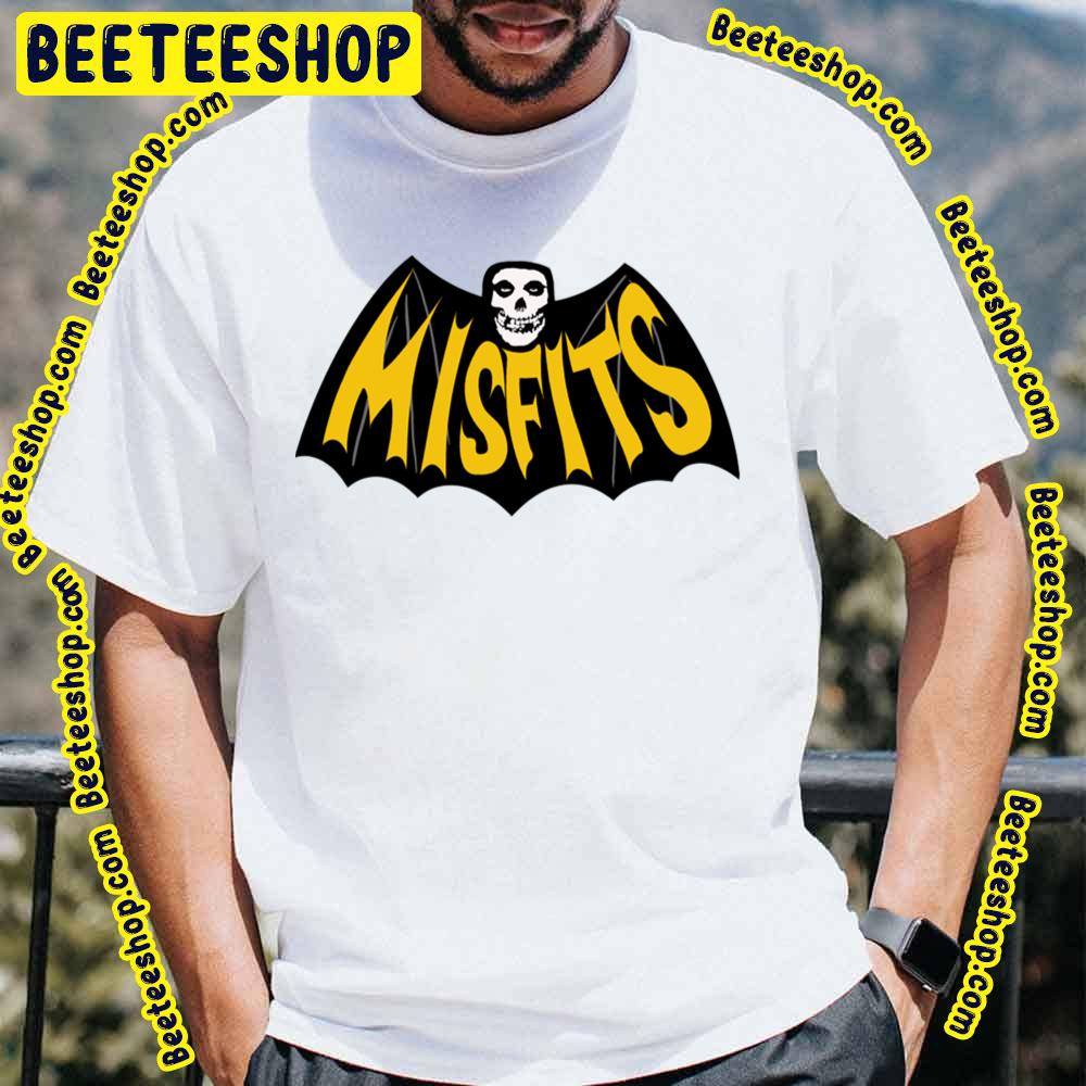 Black Gold  Bat Skull Misfits Trending Unisex T-Shirt