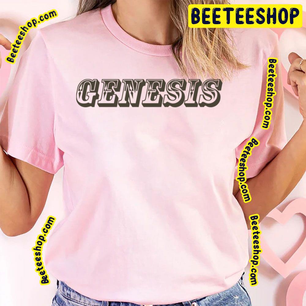 Black White Vintage Text Genesis Trending Unisex T-Shirt