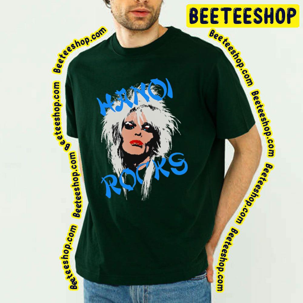 Blue Art Girl Hanoi Rocks Trending Unisex T-Shirt