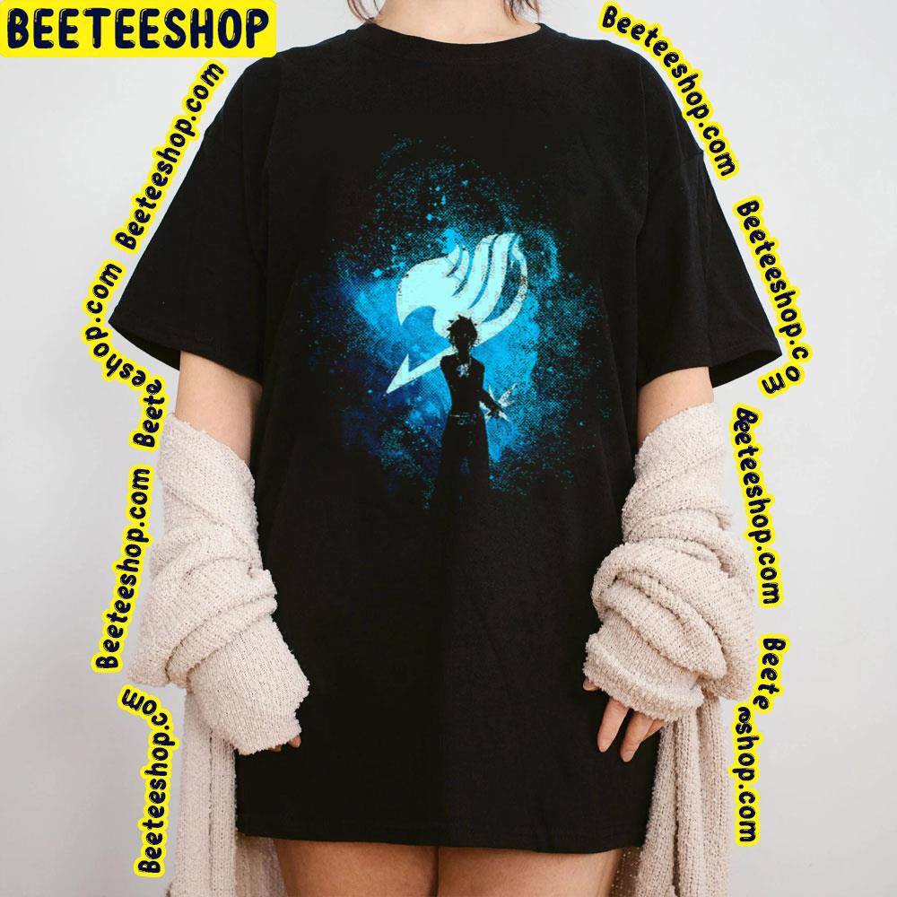 Blue Art Ice Art Fairy Tail Trending Unisex T-Shirt
