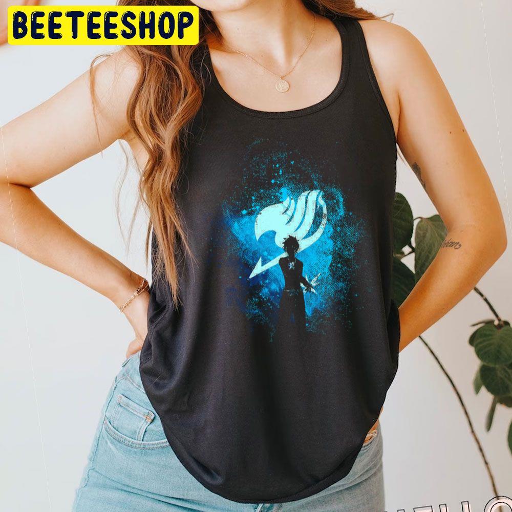 Blue Art Ice Art Fairy Tail Trending Unisex T-Shirt