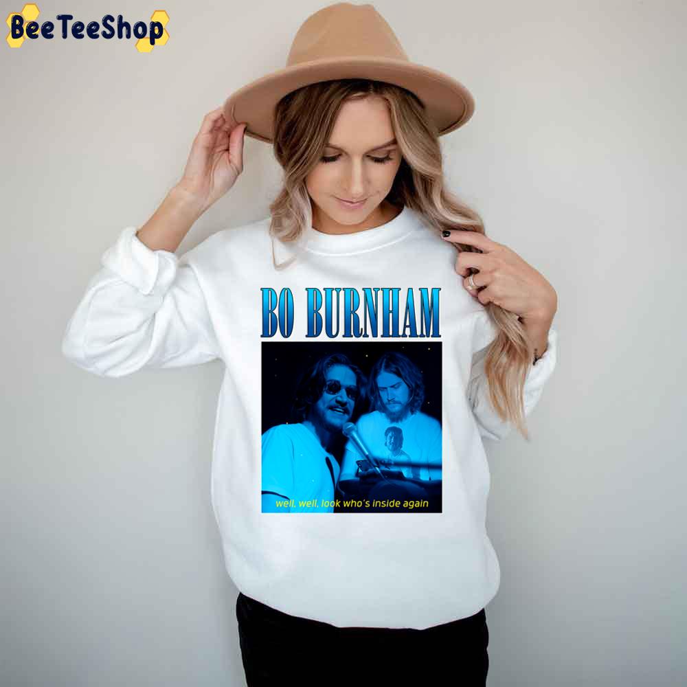 There it is again, lyrics black - Bo Burnham - T-Shirt