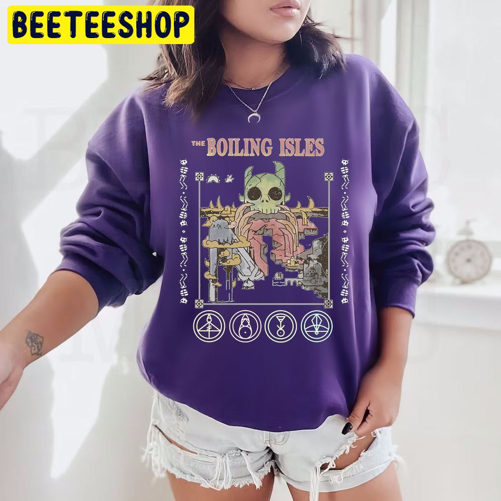 Boilng Isles The Owl House Toh King Luzthe Owl Trending Unisex Sweatshirt