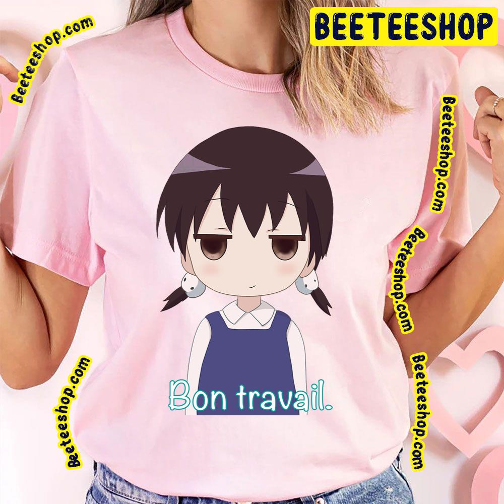 Bon Travail Rize Gochiusa Characters Trending Unisex T-Shirt