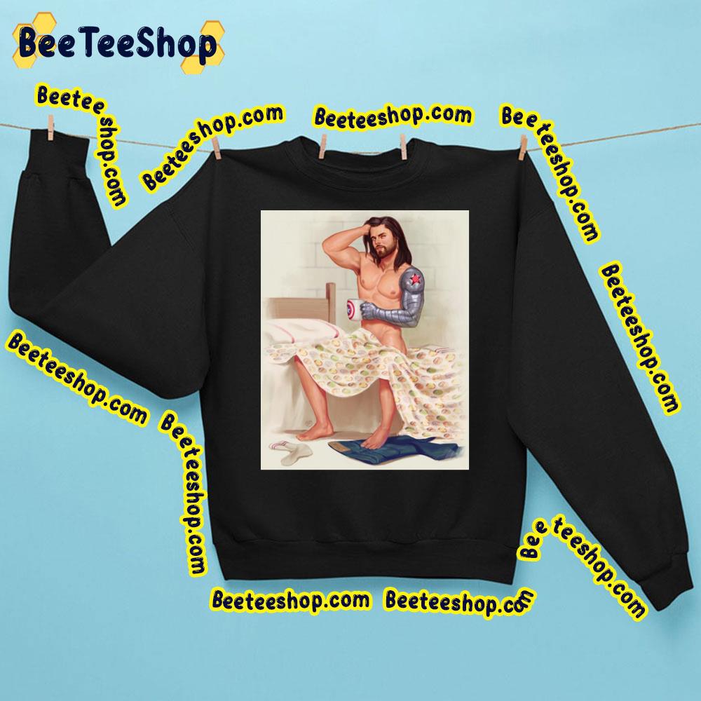 Bucky Barnes Nude Trending Unisex Sweatshirt