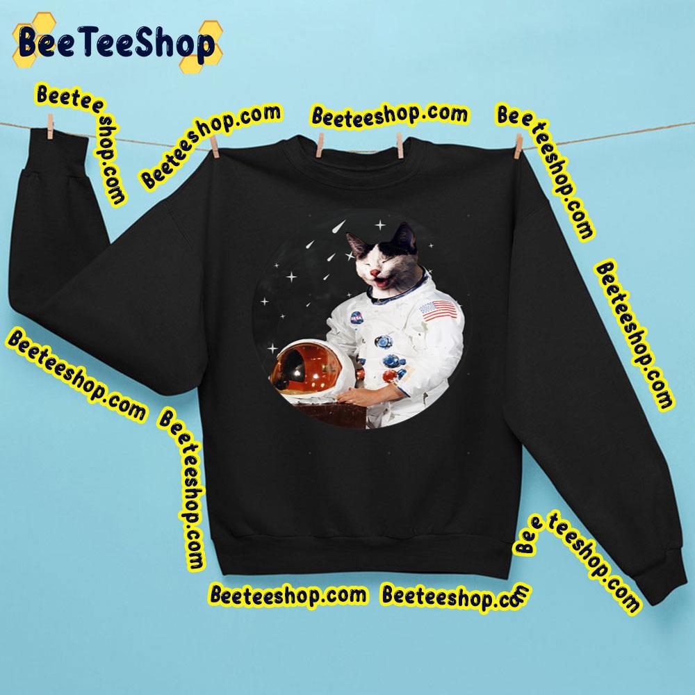 Cat Astronaut Return Of The Space Kitty Trending Unisex Sweatshirt