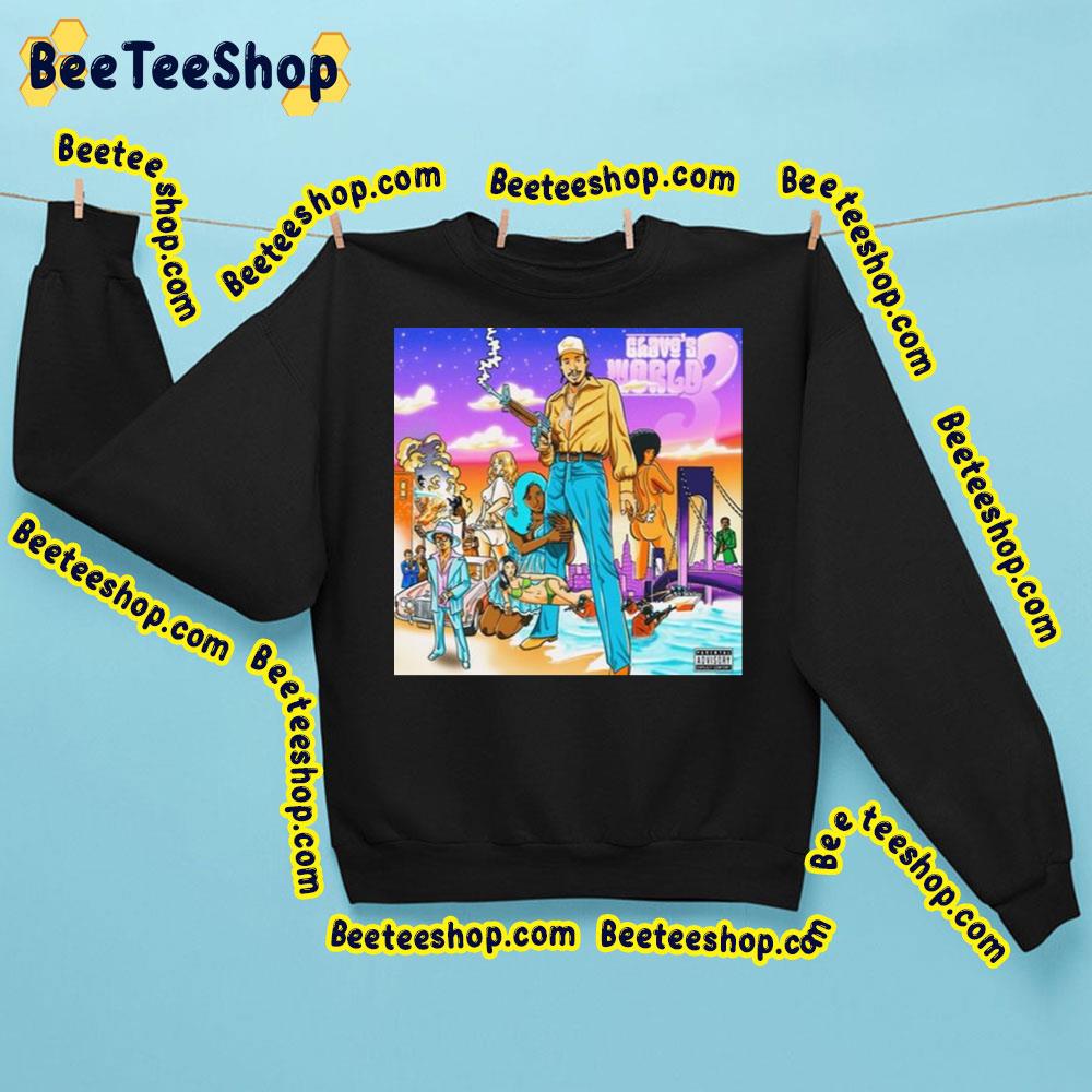 Chavo & Pi’erre Bourne – Chavo’s World 3 Album 2023 Trending Unisex Sweatshirt