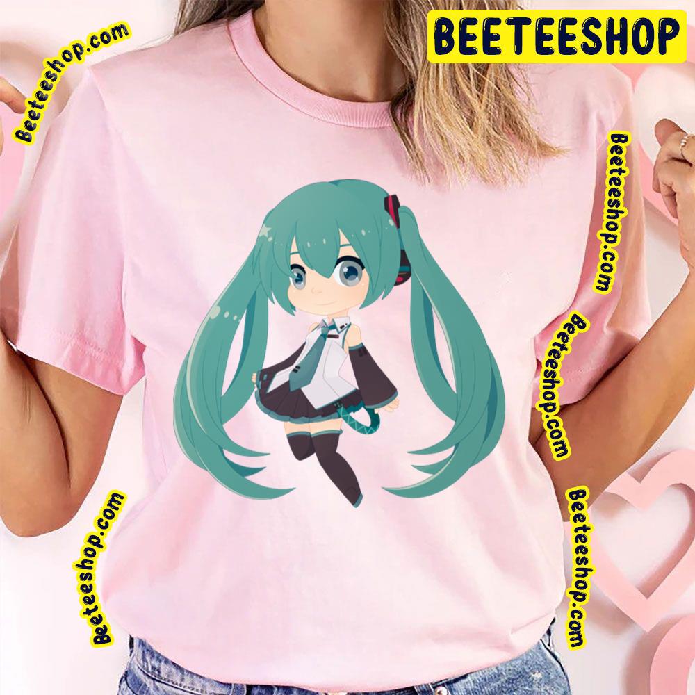 Chibi Hatsune Miku Vocaloid Trending Unisex T-Shirt