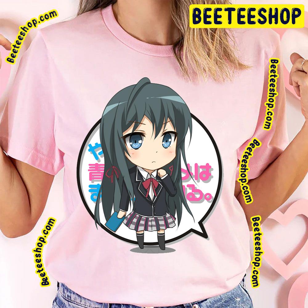 Chibi Yukinoshita Yukino Yahari Ore No Seishun Love Snafu Trending Unisex T-Shirt