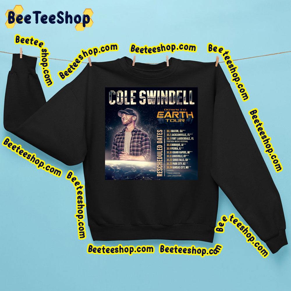 Cole Swindell Down To Earth Tour Trending Unisex Sweatshirt