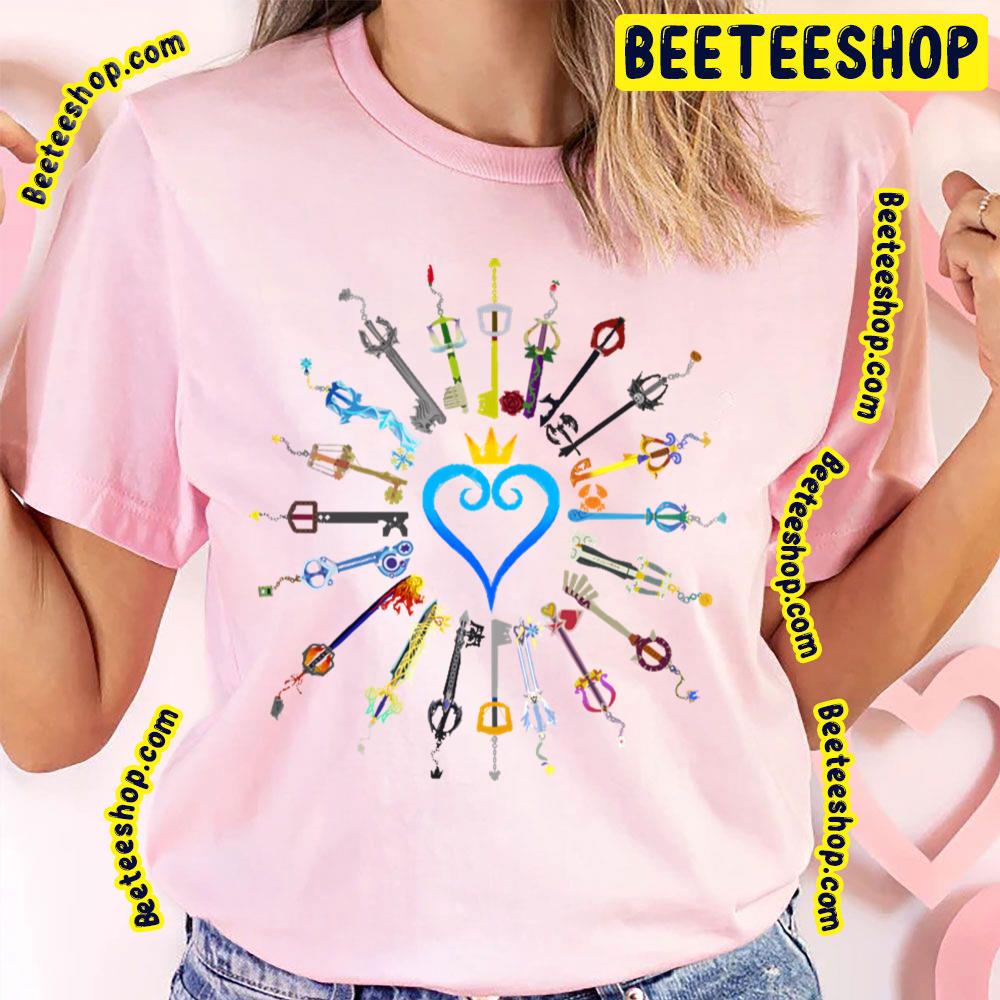 Color Keyblades Kingdom Hearts Trending Unisex T-Shirt