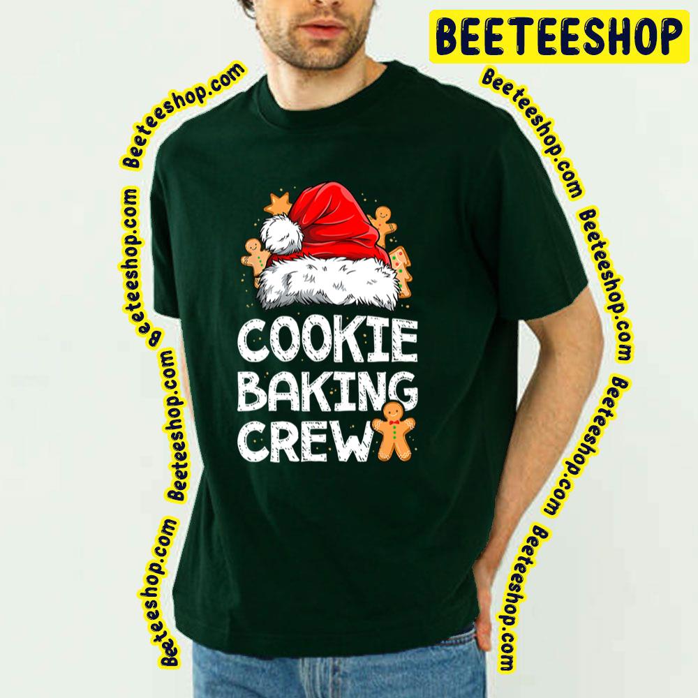 Cookie Baking Crew Christmas Santa Trending Unisex T-Shirt