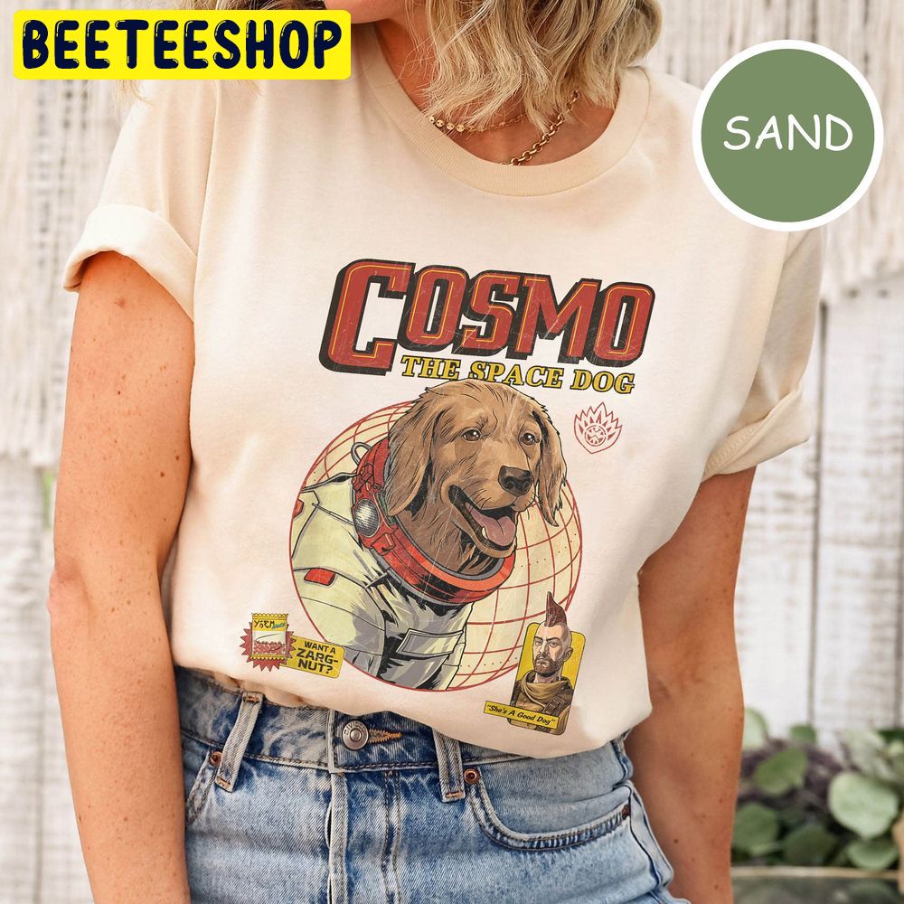 Cosmo The Space Dog Retro Guardians Of The Galaxy Vol3 Trending Unisex T-Shirt