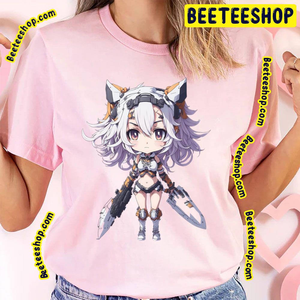 Cute Chibi Bronya Honkai Star Rail Game Trending Unisex T-Shirt