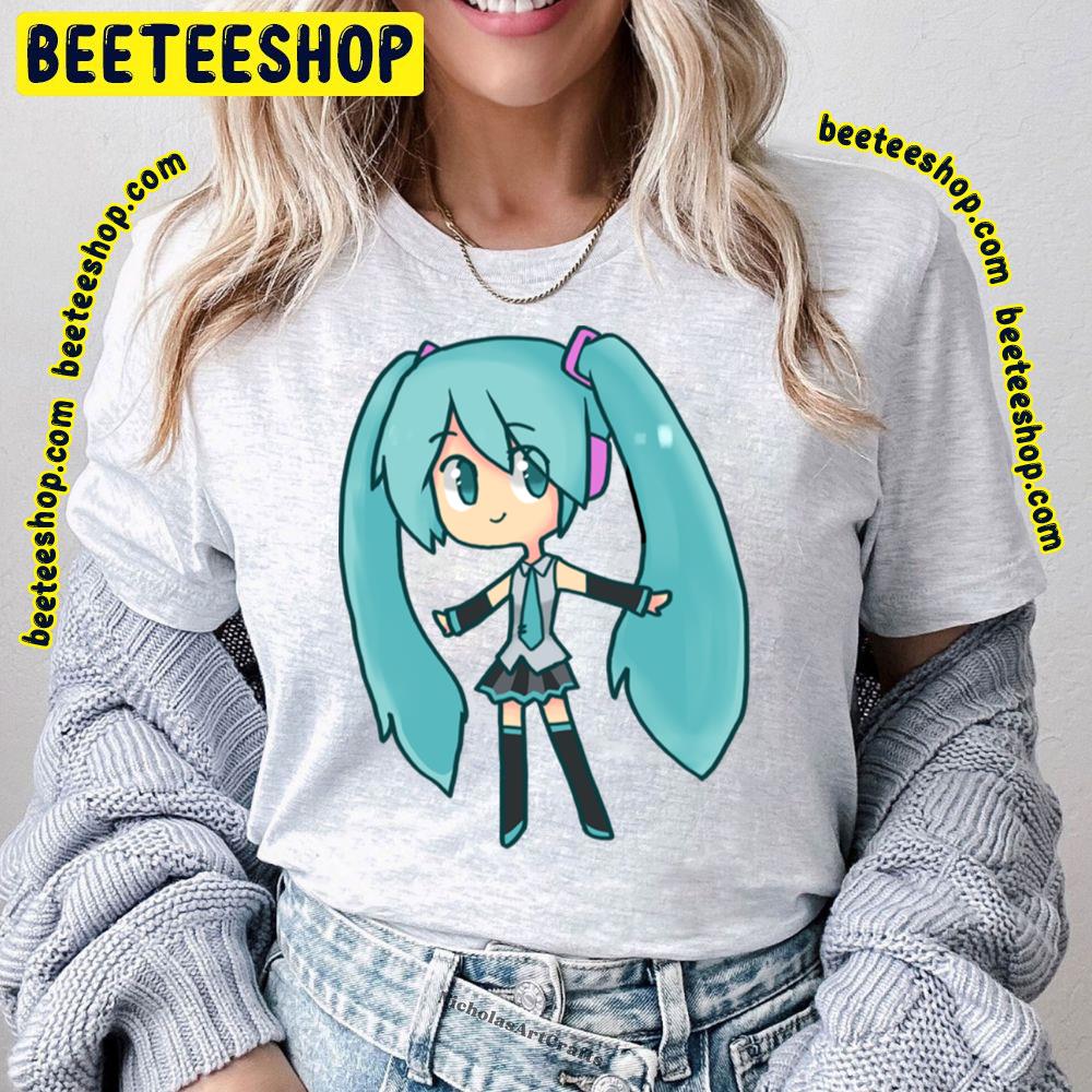 Cute Hatsune Miku Vocaloid Trending Unisex T-Shirt