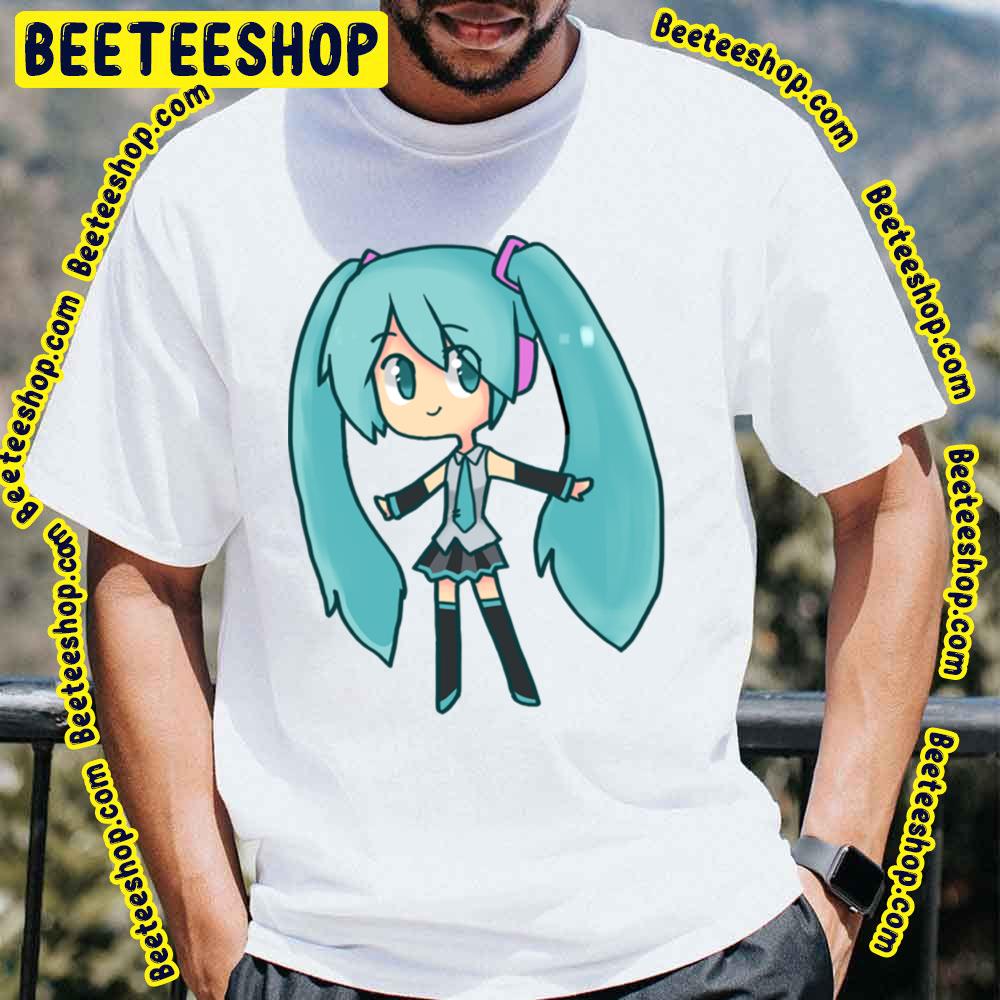 Cute Hatsune Miku Vocaloid Trending Unisex T-Shirt