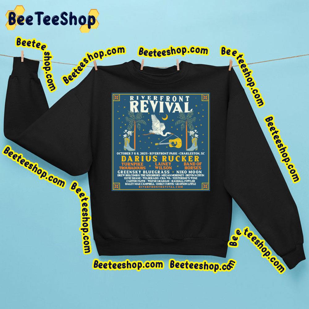 Darius Rucker’s Riverfront Revival 2023 Trending Unisex Sweatshirt