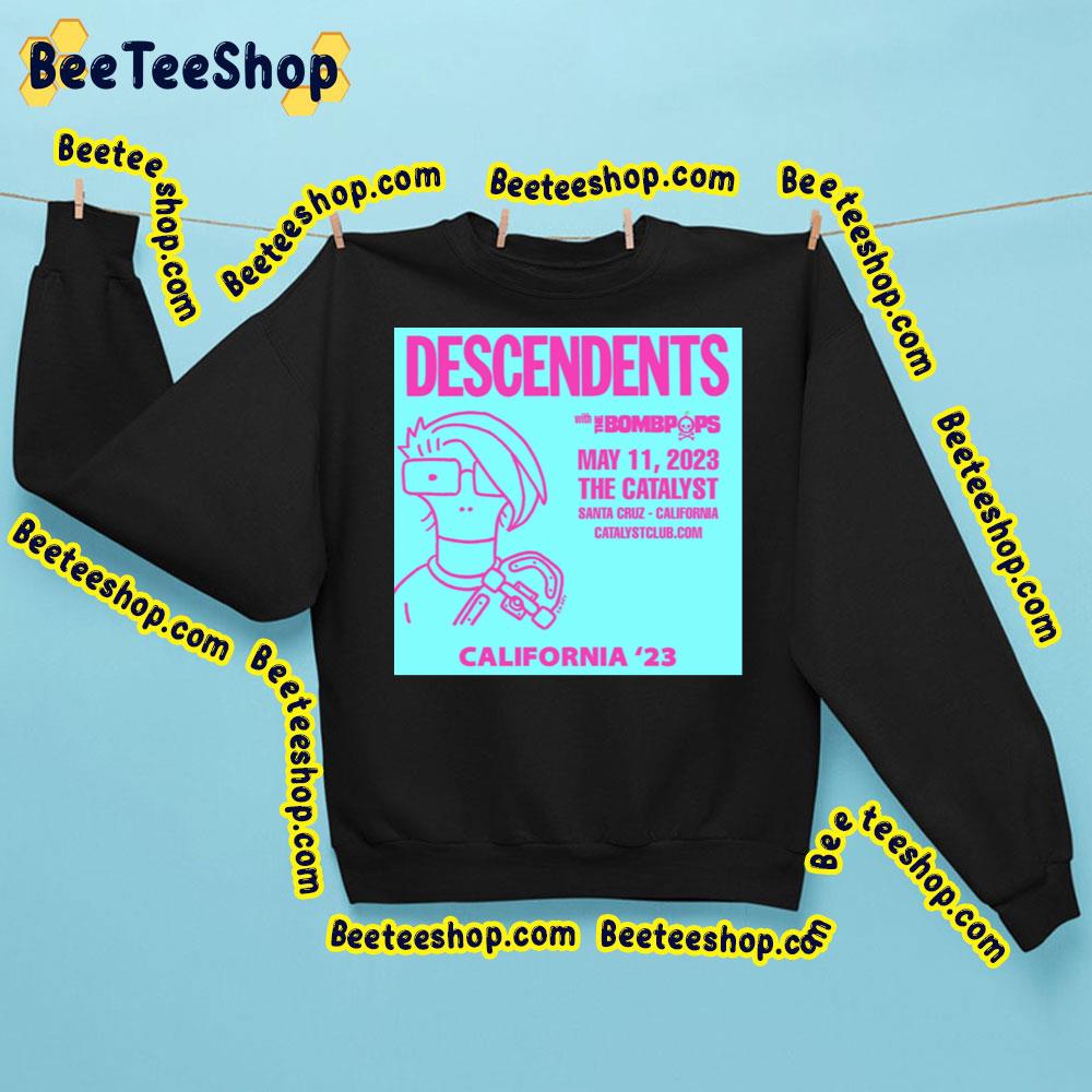 Descendents With The Bombpops Tour 2023 Trending Unisex Sweatshirt