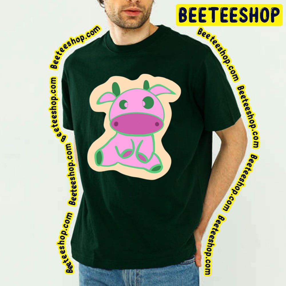 Draw Strawberry Cow Trending Unisex T-Shirt