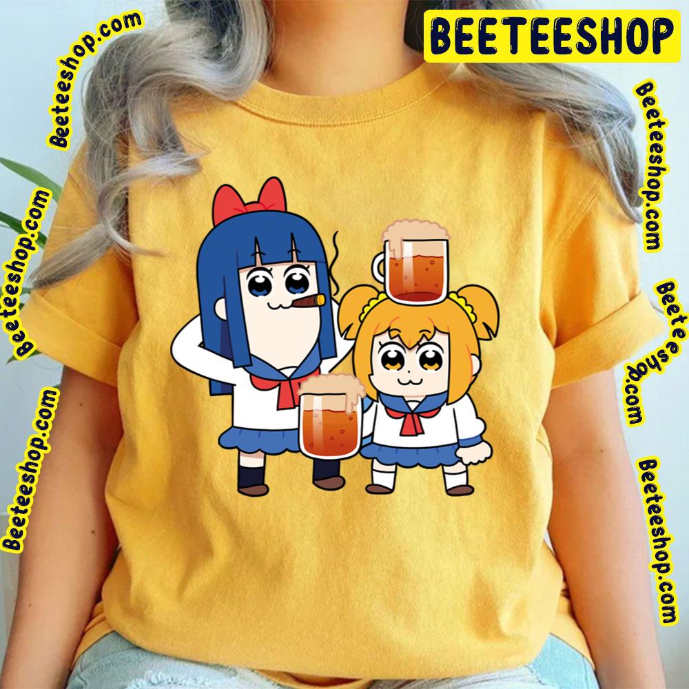 Drinking Buddies Pipimi Popuko Pop Team Epic Trending Unisex T-Shirt