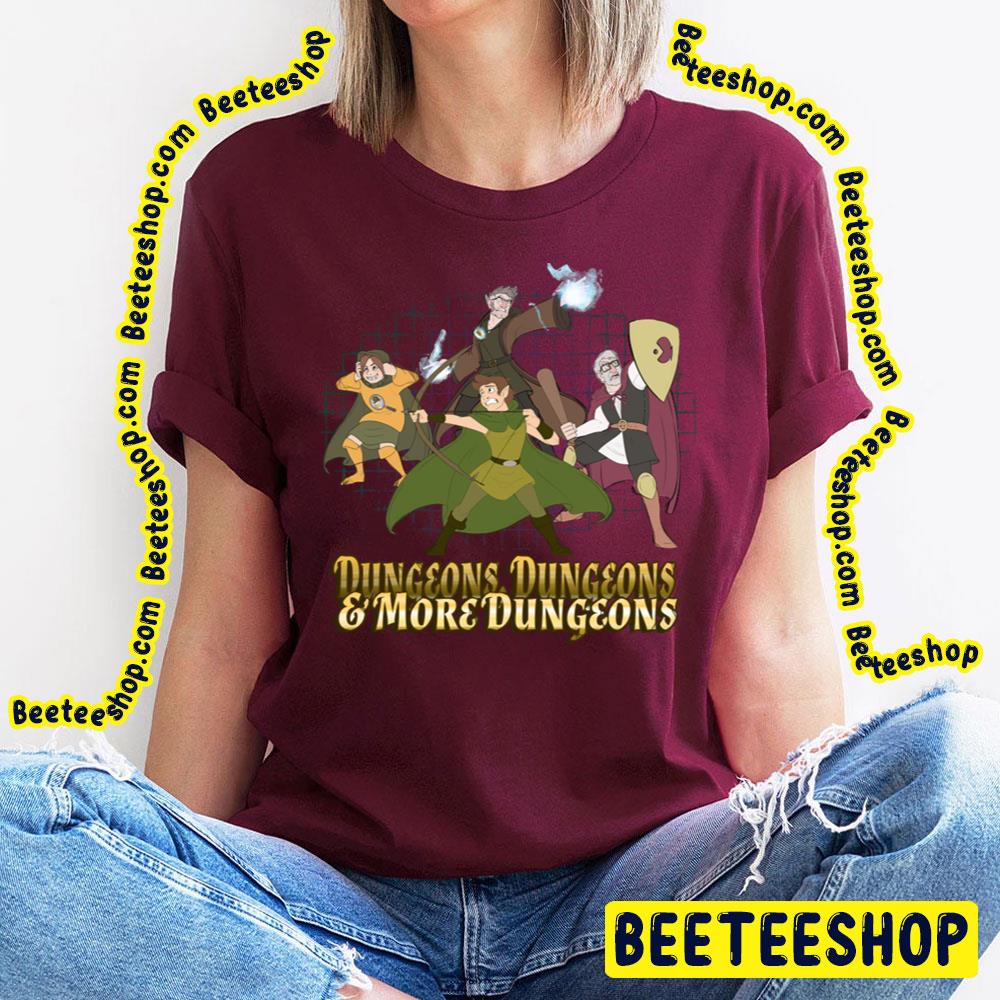 Dungeons Dungeons And More Dungeons Gravity Falls Trending Unisex T-Shirt