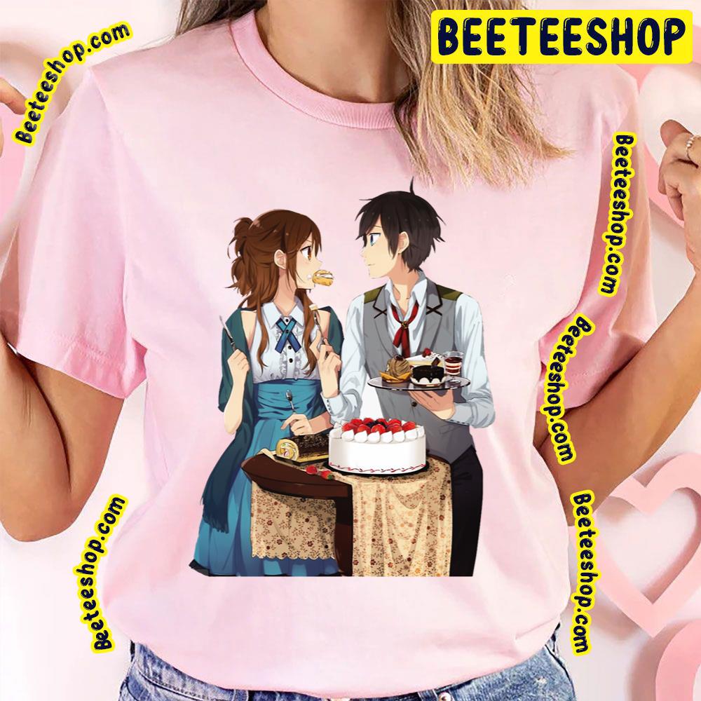 Eating Kyouko Hori Izumi Miyamura Hori-San To Miyamura-Kun Trending Unisex T-Shirt