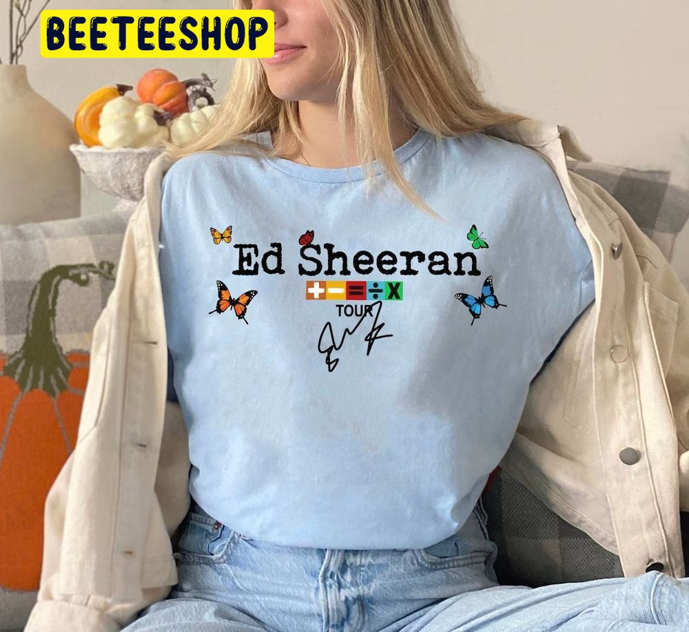 Ed Sheeran The Mathematics Tour Trending Unisex T-Shirt