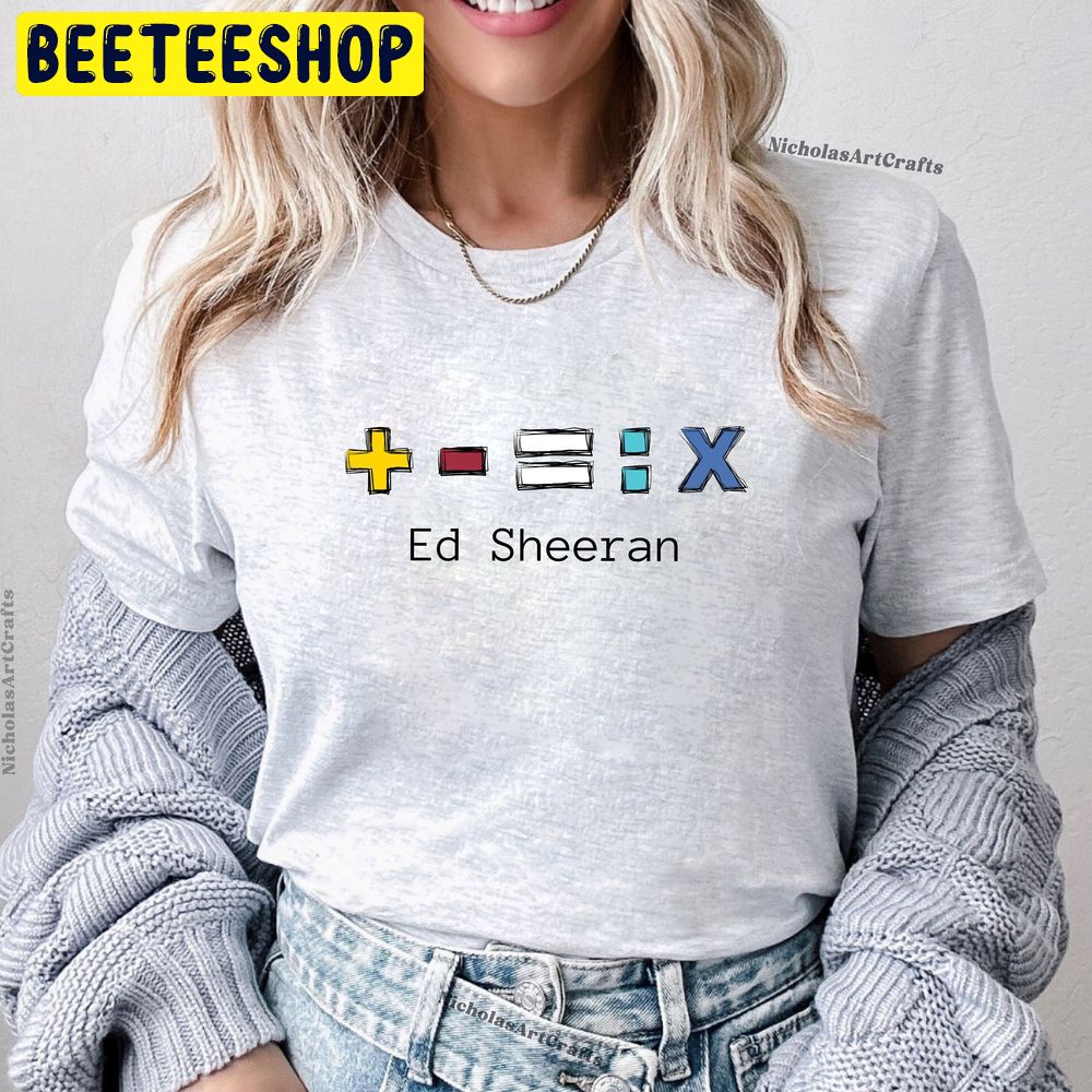 Ed Sheeran Tour 2023 Trending Unisex T-Shirt