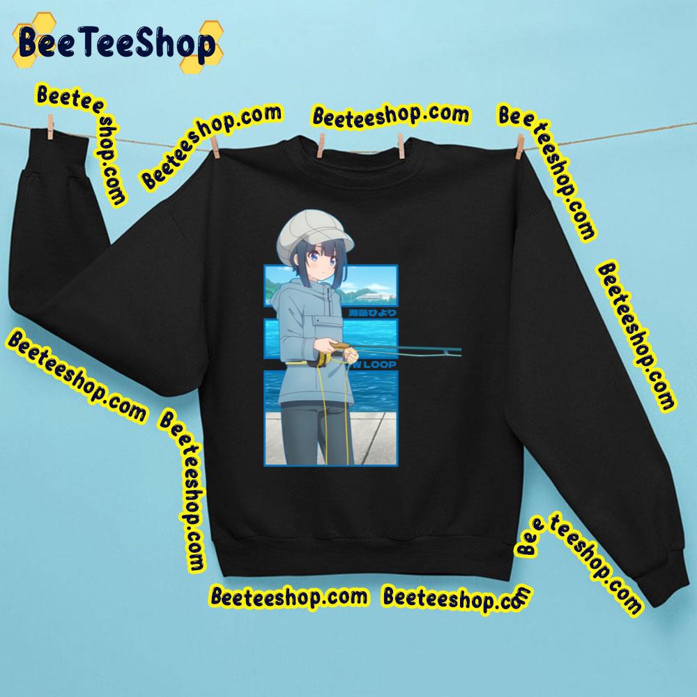 Fishing Hiyori Minagi Slow Loop Trending Unisex Sweatshirt