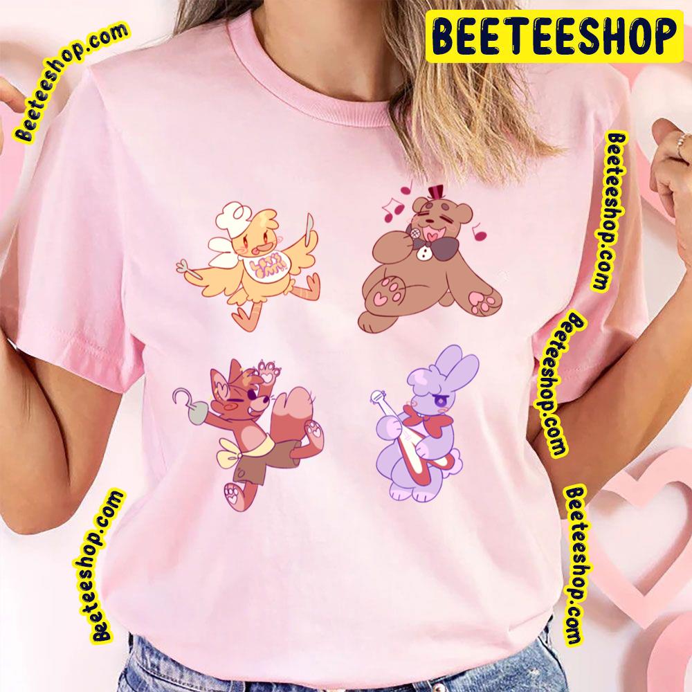 Fnaf Chibis Five Nights At Freddy’s Trending Unisex T-Shirt