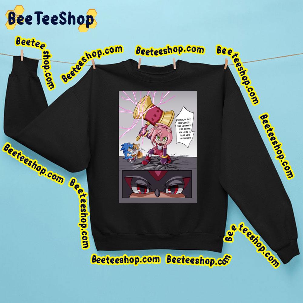 Funny Amy With Shadow Sonic Trending Unisex Sweatshirt