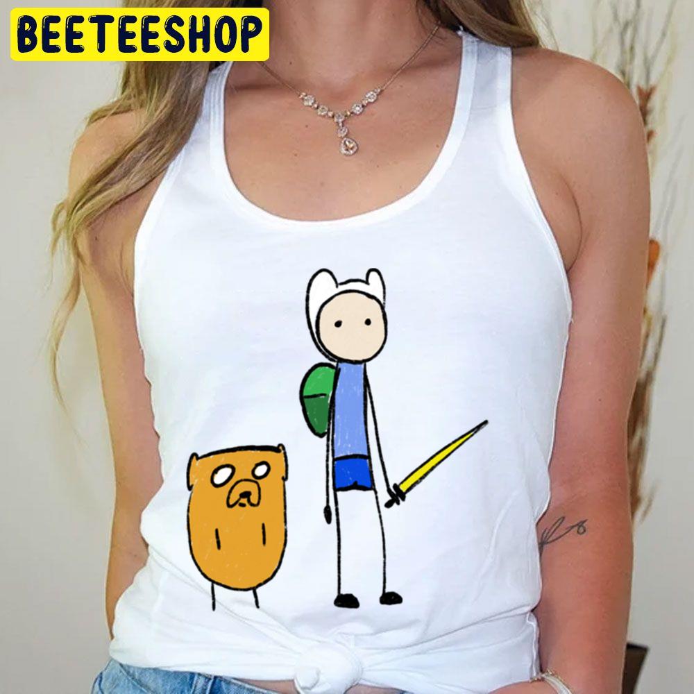 Funny Boy And Finn Adventure Time Trending Unisex T-Shirt