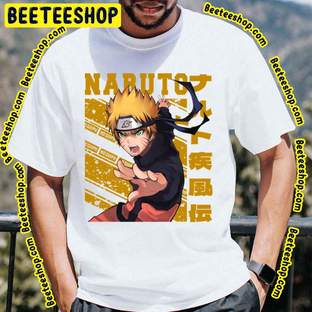 Gold Art Uzumaki Naruto Trending Unisex T-Shirt