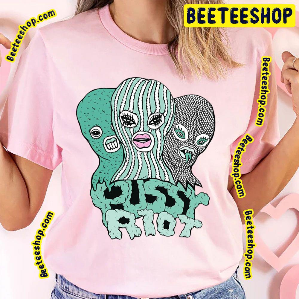 Green Art Pussy Riot Band Trending Unisex T-Shirt