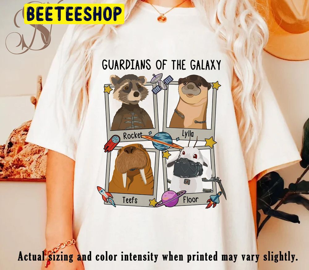 Guardians Of The Galaxy 2023 Rocket And Friends Trending Unisex T-Shirt