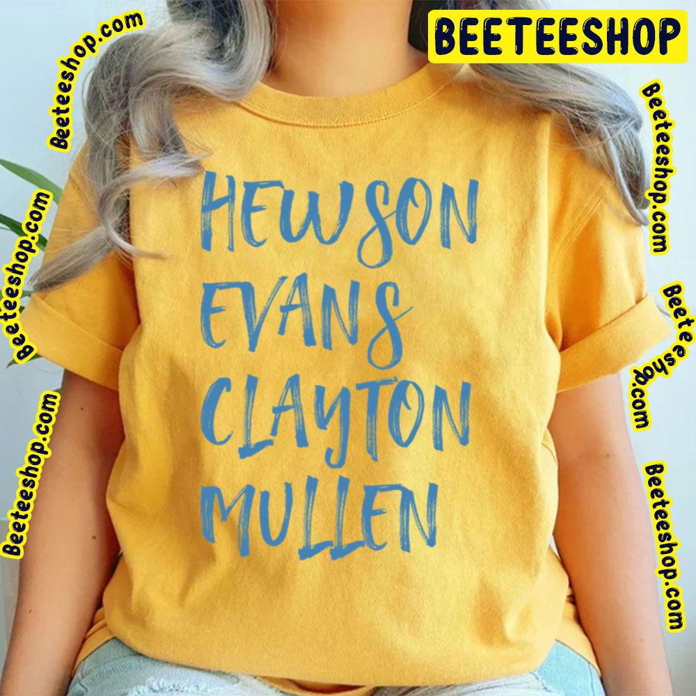 Hewson Evans Clayton Mullen U2 Band Trending Unisex T-Shirt