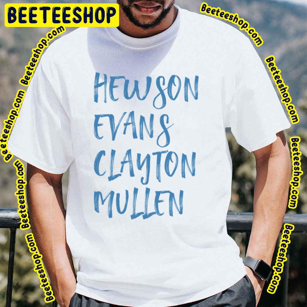 Hewson Evans Clayton Mullen U2 Band Trending Unisex T-Shirt
