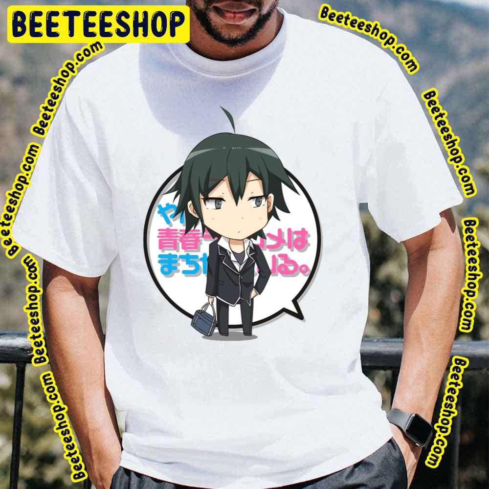 Hikigaya Hachiman Yahari Ore No Seishun Love Snafu Trending Unisex T ...