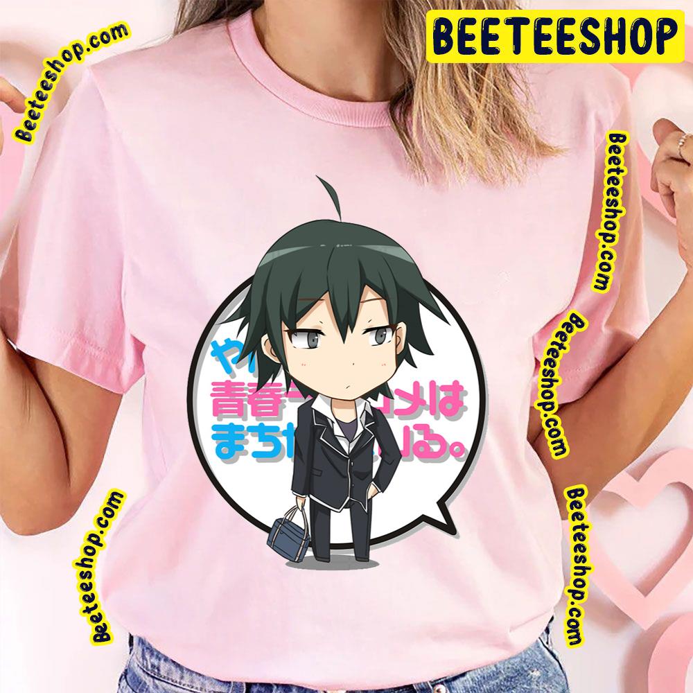 Hikigaya Hachiman Yahari Ore No Seishun Love Snafu Trending Unisex T-Shirt