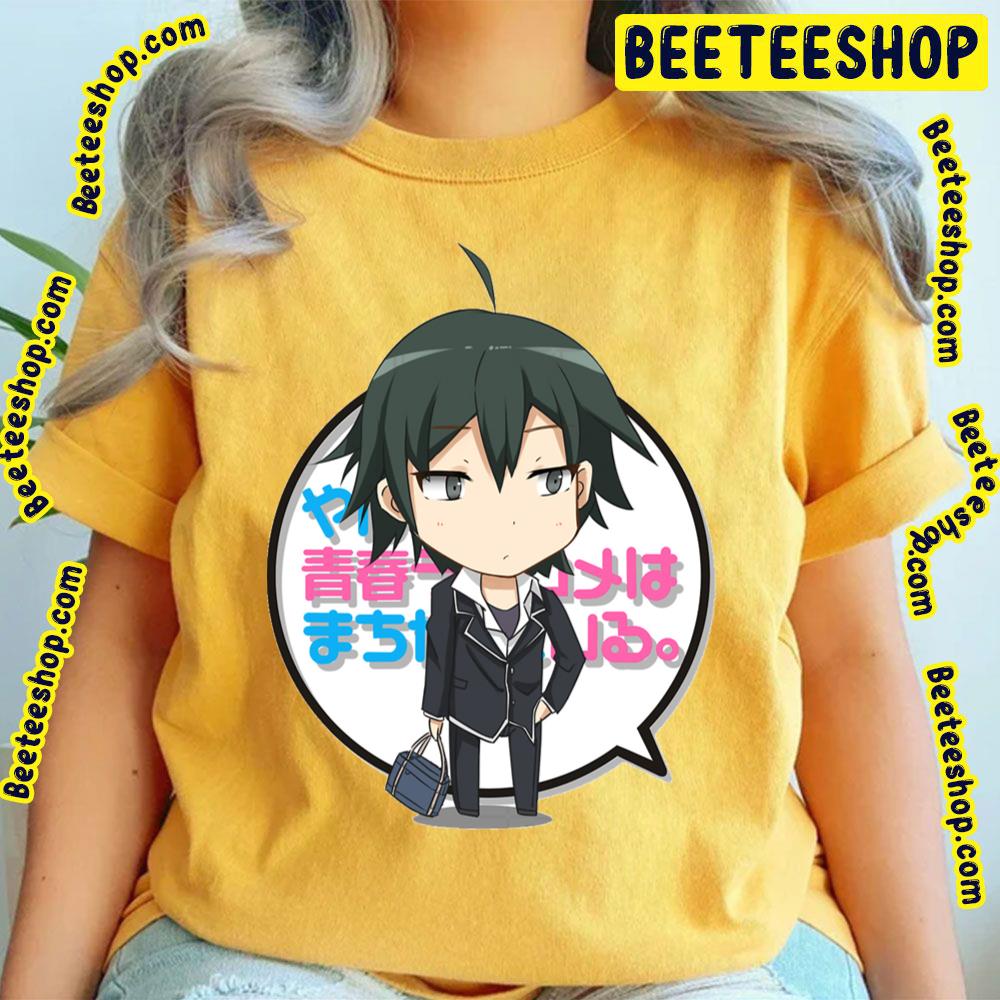 Hikigaya Hachiman Yahari Ore No Seishun Love Snafu Trending Unisex T ...