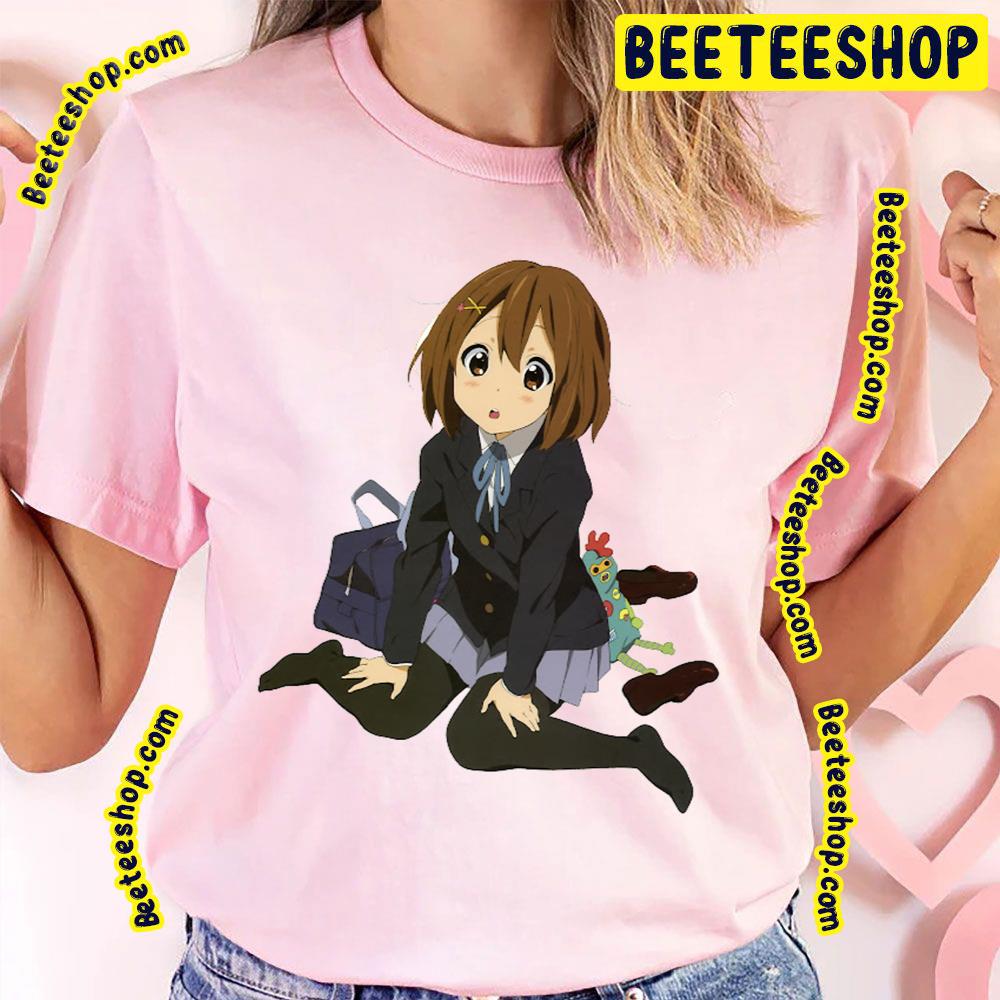 Hirasawa Yui K-On! Sitting Trending Unisex T-Shirt