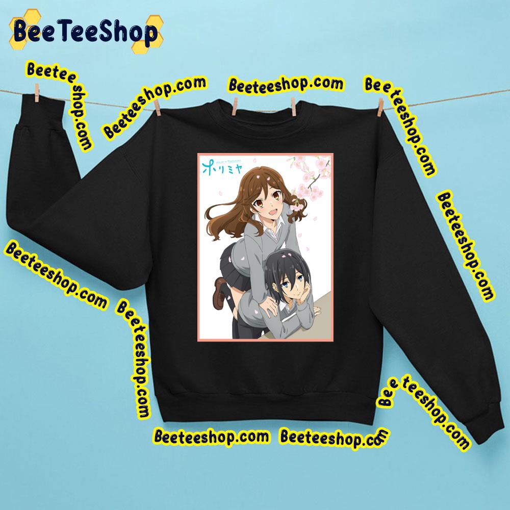 Horimiya Poster Kyouko Hori Izumi Miyamura Hori-San To Miyamura-Kun Trending Unisex Sweatshirt