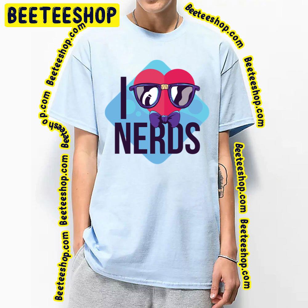 I Love Nerds Scoop Trending Unisex T-Shirt