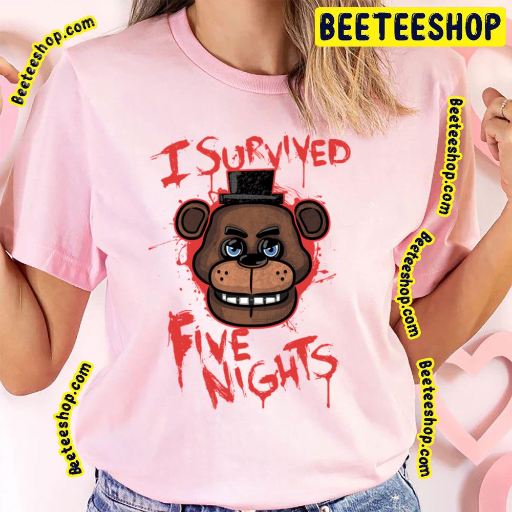 I Survived Five Nights At Freddy’s Trending Unisex T-Shirt