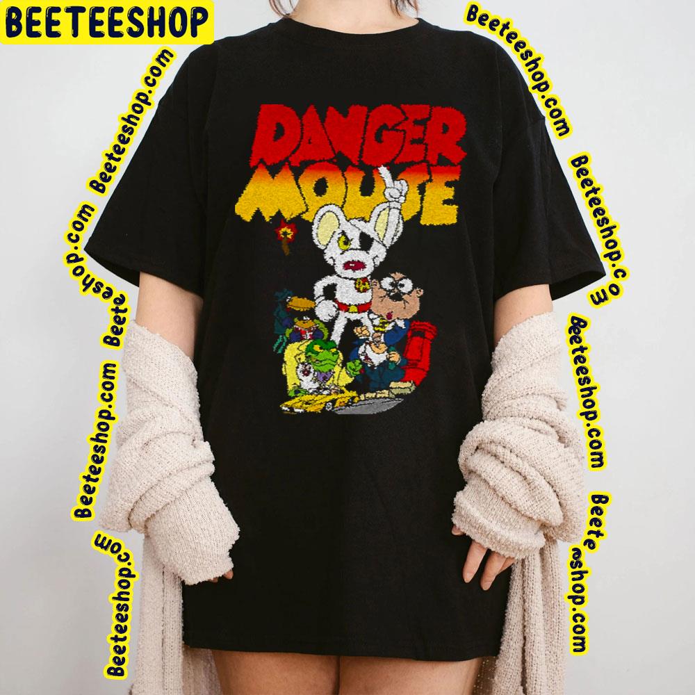 In Color Rainbows Danger Mouse Trending Unisex T-Shirt