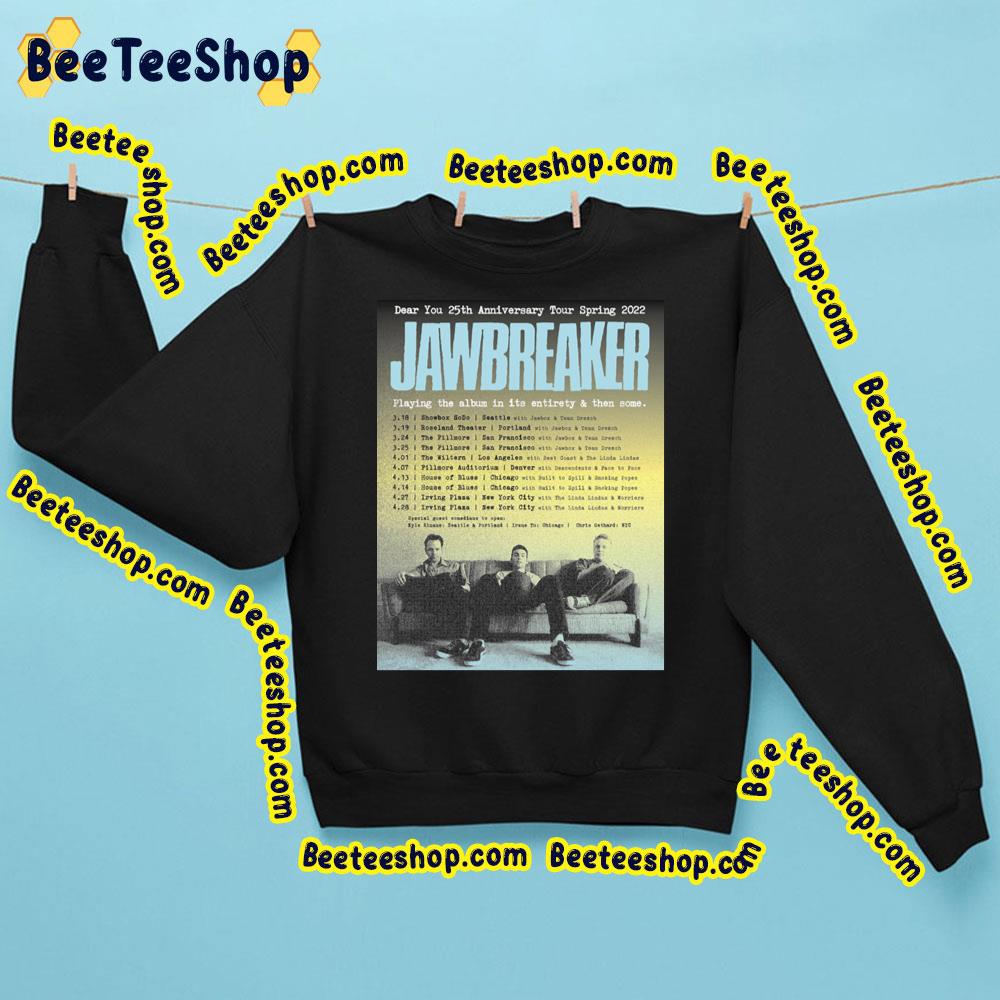 Jawbreaker ‘Dear You’ 25th Anniversary Tour 2022 Trending Unisex Sweatshirt