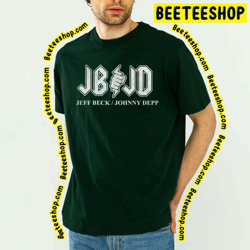 Jb Jd Jeff Beck Johnny Depp Trending Unisex T-Shirt