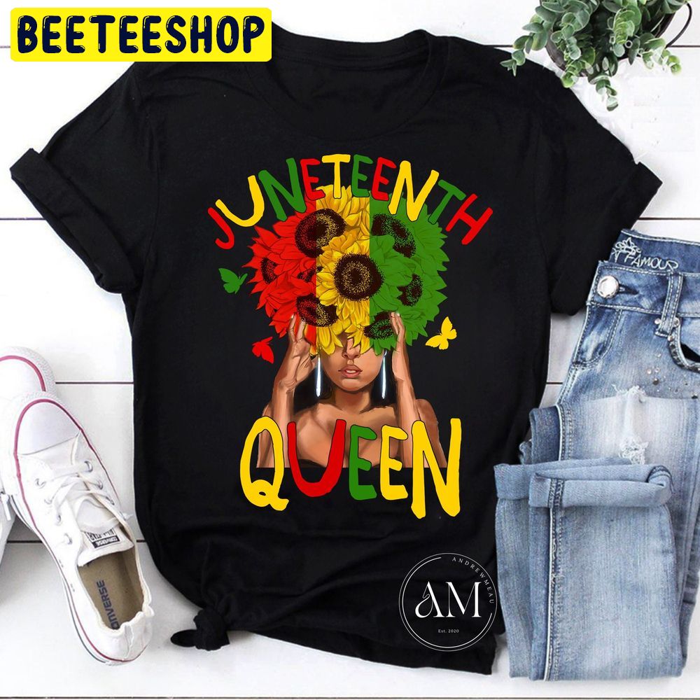 Juneteenth Queen Black Woman Vintage Trending Unisex T-Shirt